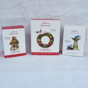 HALLMARK Keepsake Bird Christmas Ornaments by Marjolein Bastin - Set of 3